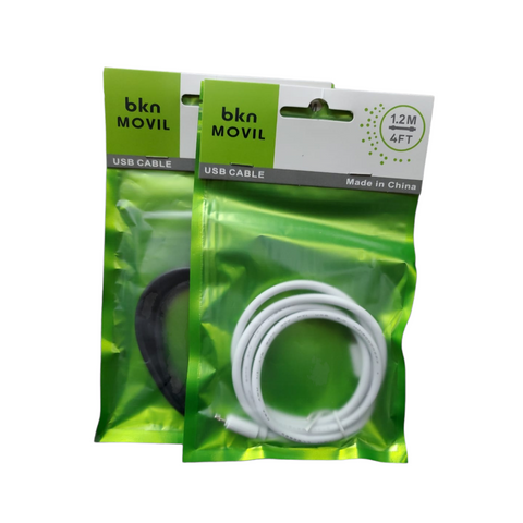 CABLE USB IPHONE BKN MOVIL 2MT
