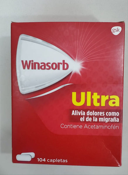 Winasorb Ultra sobre tabletas