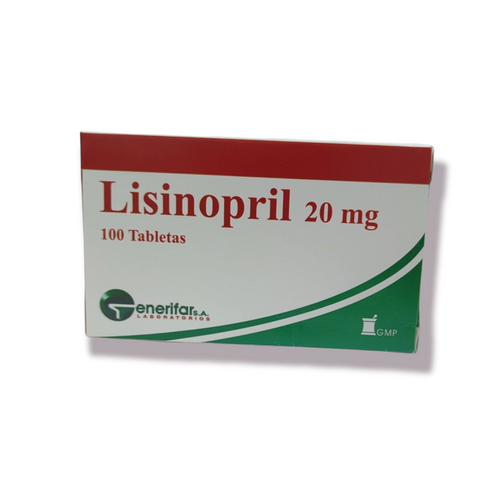 Lisinopril 20mg .rec dt
