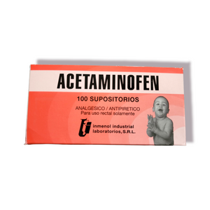 Acetaminofen Supositorio
