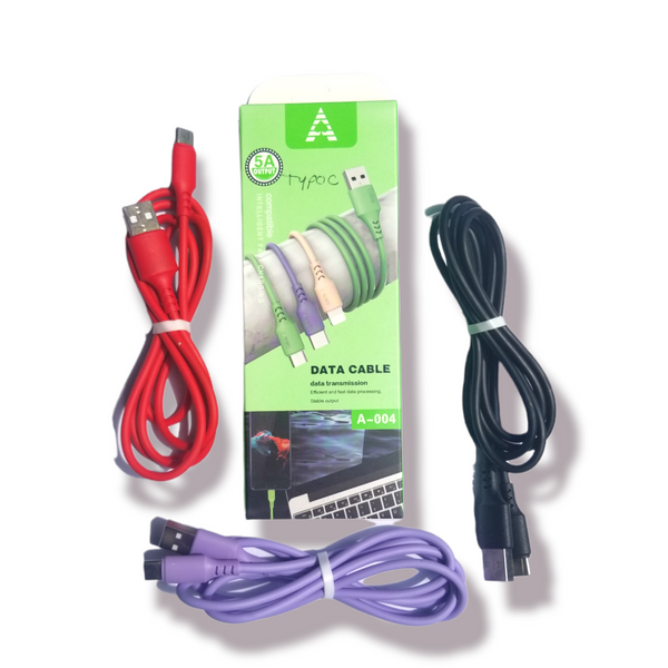 Cables USB A5  Tipo C (Carga Rapida)